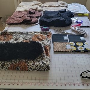 Luxe Infinity Faux Fur Scarf & Mitten sets-Handmade